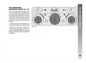 Alfa-Romeo-147-owners-manual page 100 min