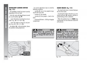 Alfa-Romeo-147-owners-manual page 113 min