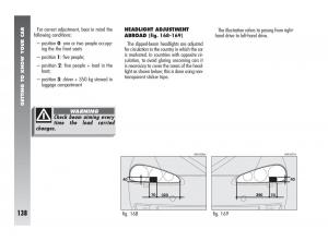 Alfa-Romeo-147-owners-manual page 139 min