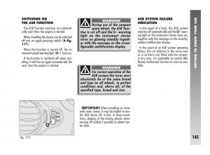 Alfa-Romeo-147-owners-manual page 146 min