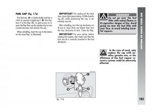 Alfa-Romeo-147-owners-manual page 184 min