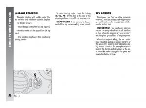 Alfa-Romeo-147-owners-manual page 57 min