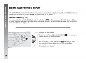 Alfa-Romeo-147-owners-manual page 59 min