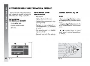 Alfa-Romeo-147-owners-manual page 63 min