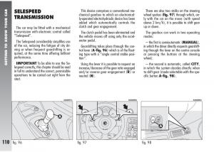 Alfa-Romeo-147-GTA-owners-manual page 111 min