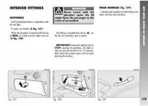 Alfa-Romeo-147-GTA-owners-manual page 120 min