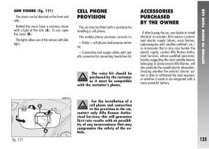 Alfa-Romeo-147-GTA-owners-manual page 126 min