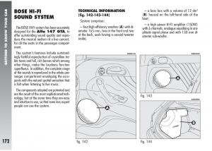 Alfa-Romeo-147-GTA-owners-manual page 173 min