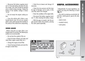 Alfa-Romeo-147-GTA-owners-manual page 188 min