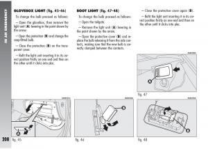 Alfa-Romeo-147-GTA-owners-manual page 209 min