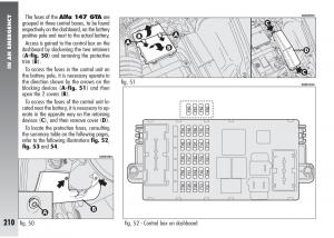 Alfa-Romeo-147-GTA-owners-manual page 211 min