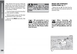 Alfa-Romeo-147-GTA-owners-manual page 231 min