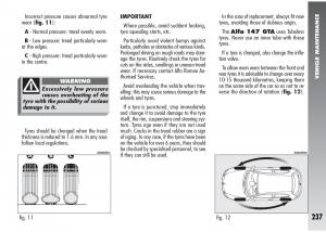 Alfa-Romeo-147-GTA-owners-manual page 238 min