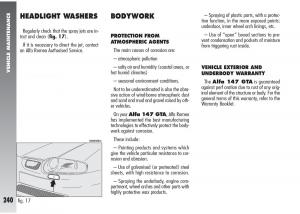 Alfa-Romeo-147-GTA-owners-manual page 241 min