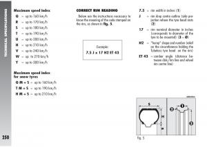 Alfa-Romeo-147-GTA-owners-manual page 251 min