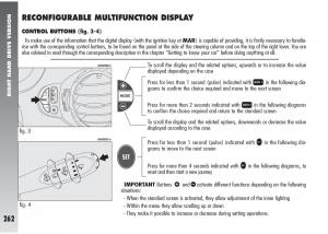 Alfa-Romeo-147-GTA-owners-manual page 263 min