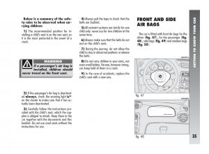 Alfa-Romeo-147-GTA-owners-manual page 36 min