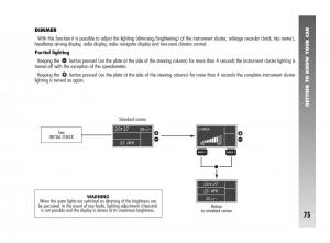 Alfa-Romeo-147-GTA-owners-manual page 76 min