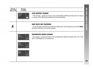 Alfa-Romeo-147-GTA-owners-manual page 80 min