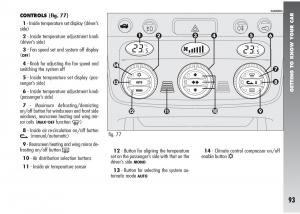 Alfa-Romeo-147-GTA-owners-manual page 94 min