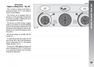 Alfa-Romeo-147-GTA-owners-manual page 98 min