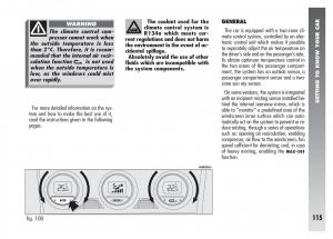 Alfa-Romeo-156-owners-manual page 116 min