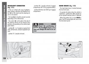 Alfa-Romeo-156-owners-manual page 139 min