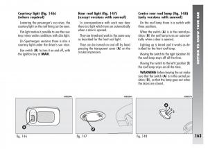 Alfa-Romeo-156-owners-manual page 164 min