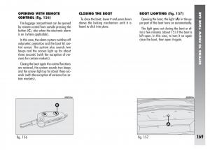 Alfa-Romeo-156-owners-manual page 170 min