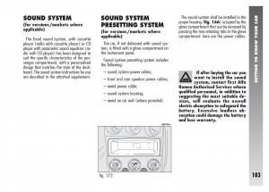 Alfa-Romeo-156-owners-manual page 184 min