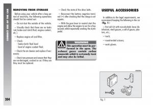 Alfa-Romeo-156-owners-manual page 205 min