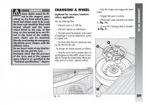 Alfa-Romeo-156-owners-manual page 210 min