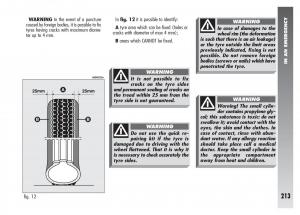 Alfa-Romeo-156-owners-manual page 214 min