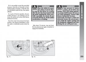 Alfa-Romeo-156-owners-manual page 216 min