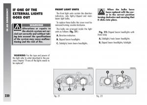 Alfa-Romeo-156-owners-manual page 221 min