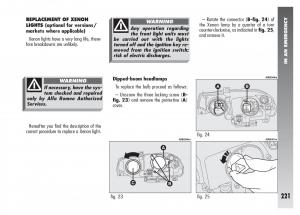 Alfa-Romeo-156-owners-manual page 222 min