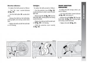 Alfa-Romeo-156-owners-manual page 224 min