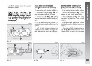 Alfa-Romeo-156-owners-manual page 232 min