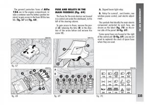 Alfa-Romeo-156-owners-manual page 236 min