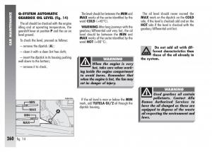 Alfa-Romeo-156-owners-manual page 261 min