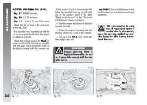 Alfa-Romeo-156-owners-manual page 263 min