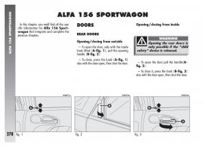 Alfa-Romeo-156-owners-manual page 279 min