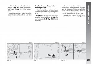 Alfa-Romeo-156-owners-manual page 292 min