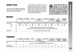 Alfa-Romeo-156-owners-manual page 306 min