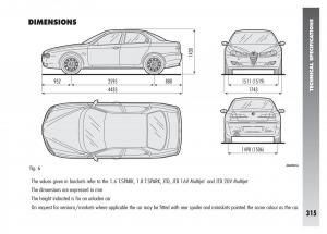 Alfa-Romeo-156-owners-manual page 316 min