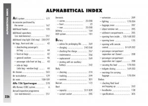 Alfa-Romeo-156-owners-manual page 327 min