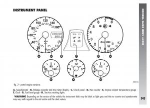 Alfa-Romeo-156-owners-manual page 344 min