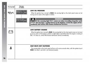 Alfa-Romeo-156-owners-manual page 97 min