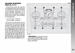 Alfa-Romeo-156-GTA-owners-manual page 112 min