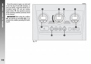 Alfa-Romeo-156-GTA-owners-manual page 113 min